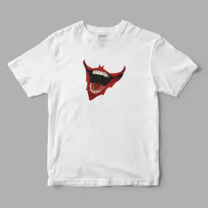 Joker Batman Laugh Baskılı Tişört