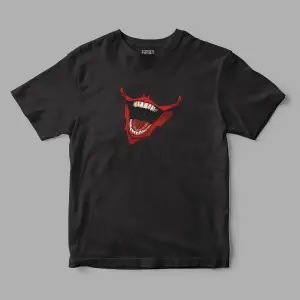 Joker Batman Laugh Baskılı Tişört