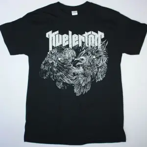 JON LORD LOGO R.I.P. NEW BLACK T-SHIRT ÖN BASKILI