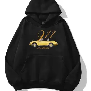 Kadın 911 Art and Automobile Sweatshirt Beyaz