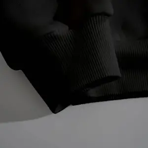 Kadın Beauty Baskılı Oversize Bisiklet Yaka Sweatshirt Siyah