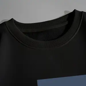 Kadın Beauty Baskılı Oversize Bisiklet Yaka Sweatshirt Siyah