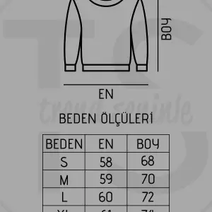 Kadın Beyaz Düz Bisiklet Yaka Sweatshirt TS-BASKSZBSKLTKS
