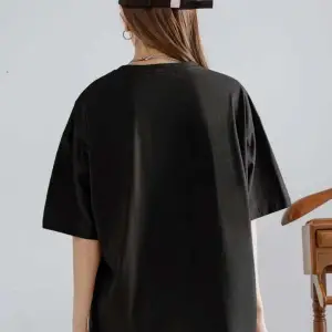 Kadın Beyaz Funny And Rich Baskılı Oversize T-Shirt