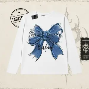 Kadın Borfend Biskilet Yaka  Long Sleeve Beyaz
