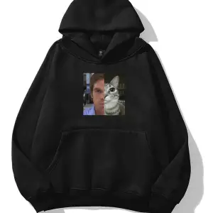 Kadın Dexter Cat Sweatshirt Siyah