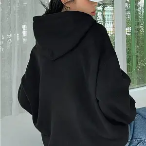 Kadın Ekru Düz Kapüşonlu Oversize 3 iplik Şardonlu Salaş Bol Kesim Hoodie Sweatsh Beyaz