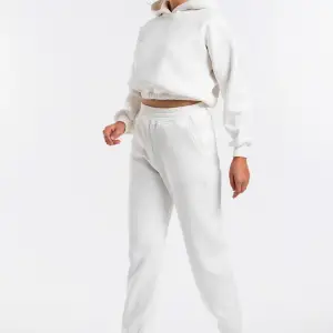 Kadın Ekru Renk Yüksek Bel Jogger Eşofman Takımı Cy84156