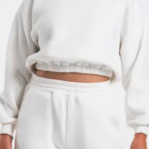 Kadın Ekru Renk Yüksek Bel Jogger Eşofman Takımı Cy84156