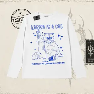 Kadın Karma is a Cat Biskilet Yaka  Long Sleeve Beyaz