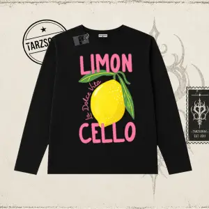 Kadın Limon Cello Biskilet Yaka  Long Sleeve Beyaz