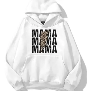 Kadın MamaMama Sweatshirt Beyaz