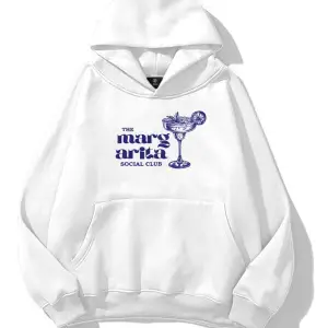 Kadın Margarita Social Club Sweatshirt Beyaz