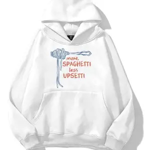Kadın More Spaghetti Sweatshirt Beyaz