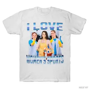 KADINLARI SEVİYORUM Spor Erkek Kadın Tişörtleri %100 Pamuklu Tişörtler Kısa Kollu Üstler