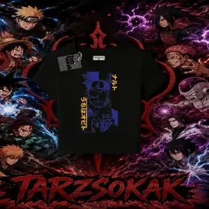 Kakashi Hatake Naruto Anime Karakteri Kadın Baby Tee Beyaz