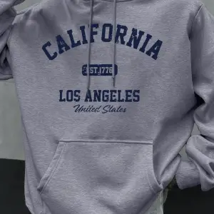 Kaliforniya Los Angeles Baskılı Erkek Kapüşonlu Hip Hop Çok Renkli Kapüşonlular Polar Moda Ka