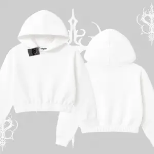 KALİTELİ Crop Kapşonlu