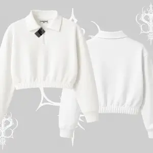 KALİTELİ Crop Yarım Fermuarlı