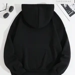 Kalp Ağ Minimal Örümcek Sweatshirt Fermuarlı Hırka Siyah