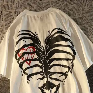 Kalp Kaburga Kaburga Iskelet Streetwear 15