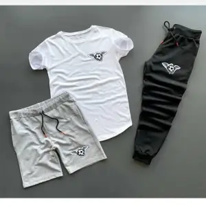 Kanatlı Futbol Topu Baskılı 3lü Kombin Takım Knatlıtıp01