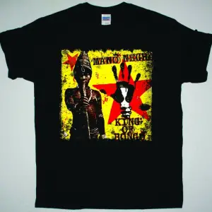 KANSAS AUDIO-VISIONS NEW RARE BLACK T-SHIRT ÖN BASKILI