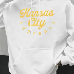 Kansas City Futbol Baskılı Sonbahar Erkekler Hoodie Rahat Çok Renkli Hoody Cep Gevşek Kapüşon