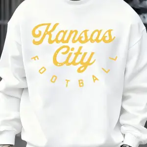 Kansas City Futbol Tasarım Erkekler Tişörtü Sıcak Çok Renkli Kazak Casualfashion Spor Polar S