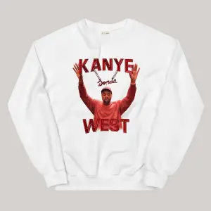 Kanye West Sweatshirt Beyaz
