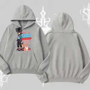 Kapşonlu Sweatshirt Anime Hiker Girl Balance Is Everything Baskılı