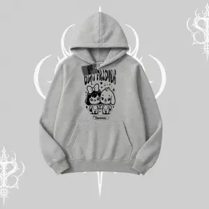 Kapşonlu Sweatshirt Best Friends Forever Baskılı Sevimli Tasarım