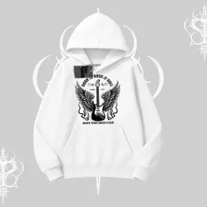 Kapşonlu Sweatshirt Born to Rock Eternal Flame Legacy