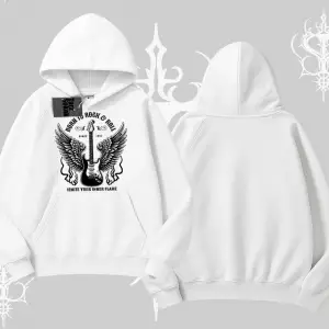 Kapşonlu Sweatshirt Born to Rock Eternal Flame Legacy