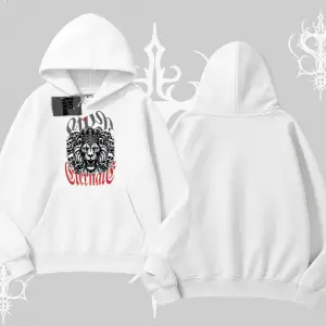 Kapşonlu Sweatshirt Crowned Lion Rock Authority Myth