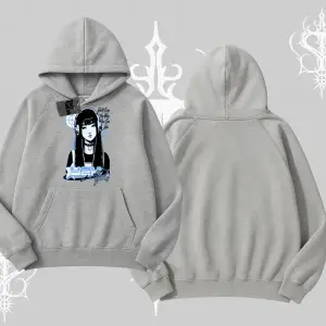 Kapşonlu Sweatshirt Cyber Y2K Anime Girl Street Sound Aesthetic