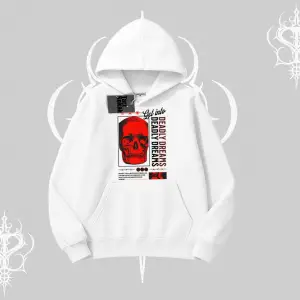 Kapşonlu Sweatshirt Deadly Dreams Skull Redcore Street Manifest