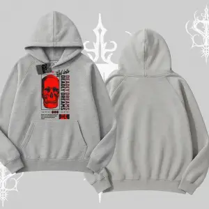 Kapşonlu Sweatshirt Deadly Dreams Skull Redcore Street Manifest