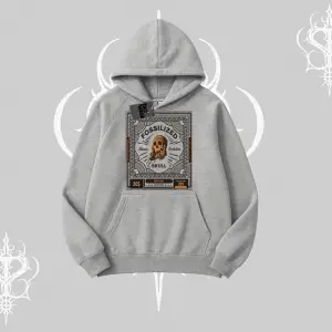 Kapşonlu Sweatshirt Fossilized Skull Underground Archive