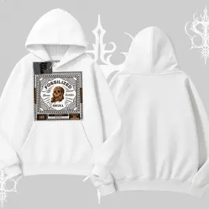 Kapşonlu Sweatshirt Fossilized Skull Underground Archive