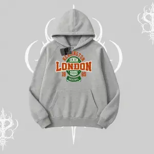 Kapşonlu Sweatshirt London Denim 1985