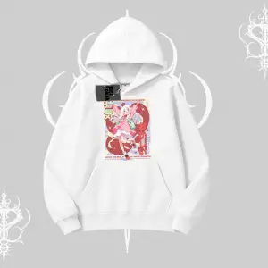 Kapşonlu Sweatshirt Madness Unleashed Anime Girl Baskılı