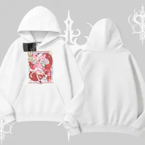 Kapşonlu Sweatshirt Madness Unleashed Anime Girl Baskılı