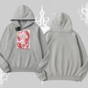 Kapşonlu Sweatshirt Madness Unleashed Anime Girl Baskılı