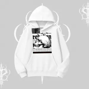 Kapşonlu Sweatshirt Rebellion Skull Underground Street Legacy