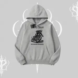 Kapşonlu Sweatshirt Throttle Therapy No Brakes Just Freedom