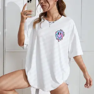 Karikatür ve Grafik tasarım Oversize T-shirt Cartoon/Letter serisi kod156