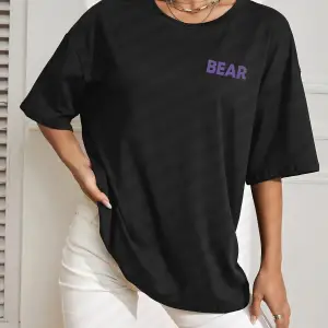 Karikatür ve Grafik tasarım Oversize T-shirt Cartoon/Letter serisi kod17