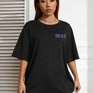 Karikatür ve Grafik tasarım Oversize T-shirt Cartoon/Letter serisi kod17