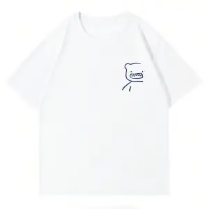 Karikatür ve Grafik tasarım Oversize T-shirt Cartoon/Letter serisi kod512